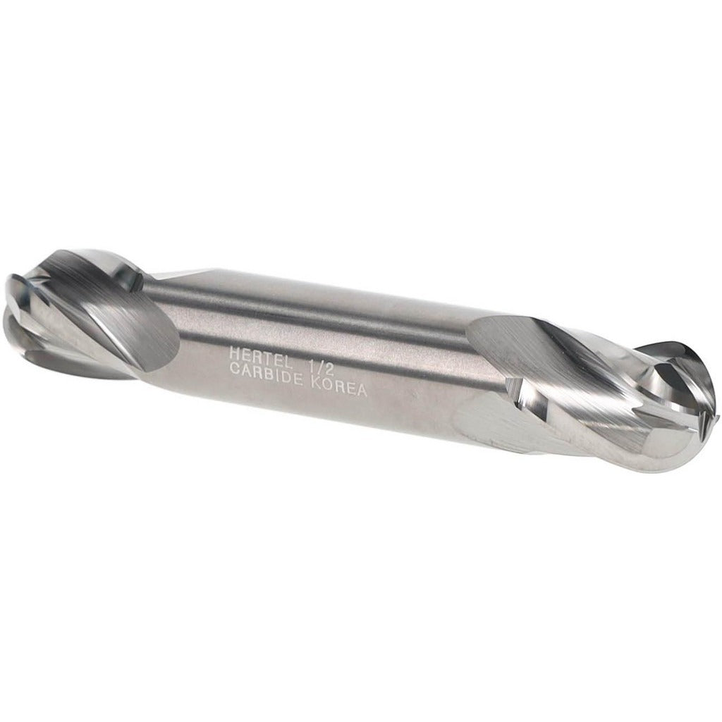 HERTEL Hertel E5252032 Ball End Mill 0.5 in 4 Flute Solid Carbide