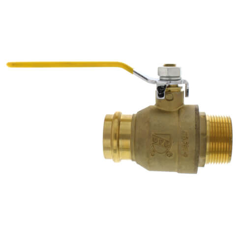 Everflow 320M002-NL 2 Press X MIP Brass Ball Valve Lead Free