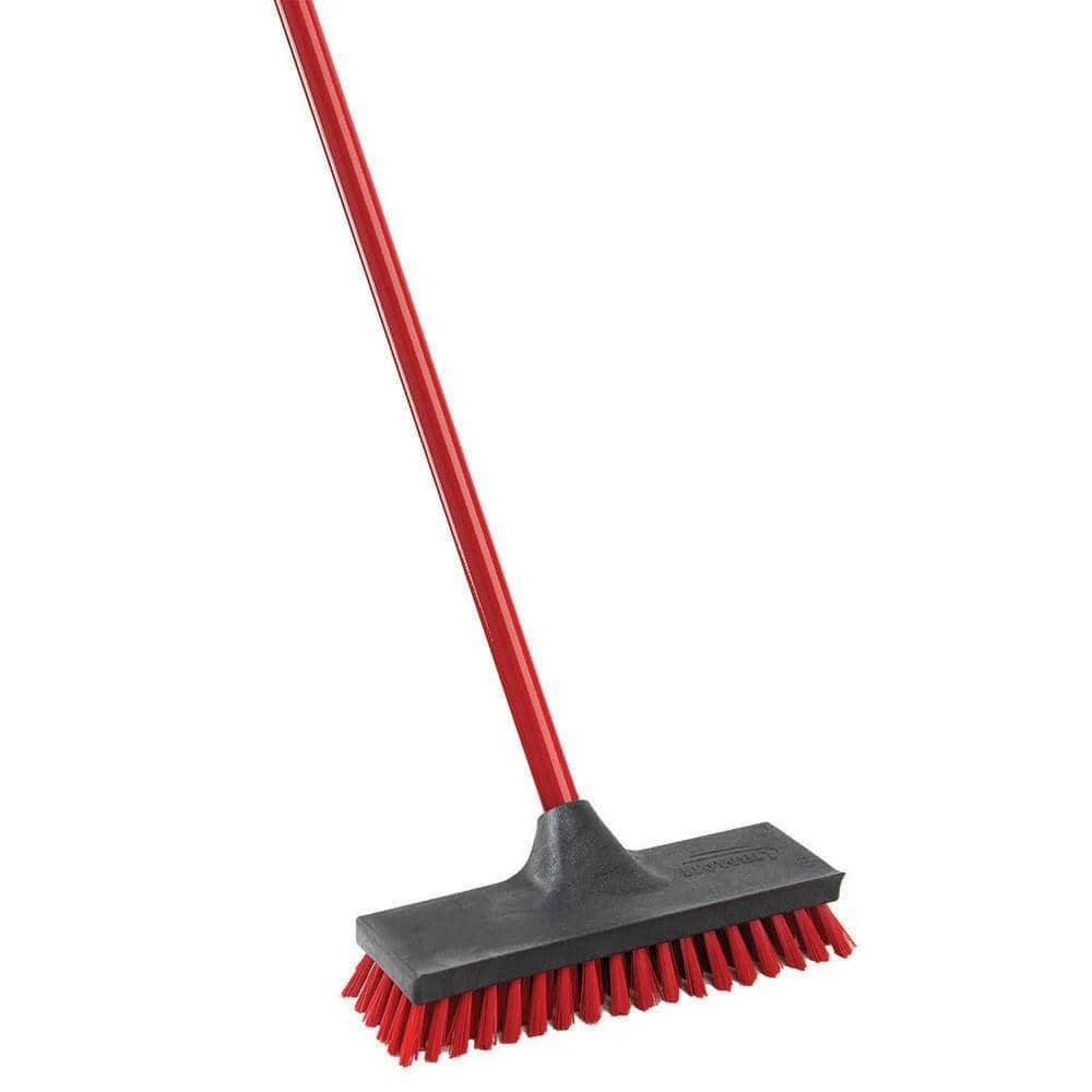 LIBMAN Libman 547 Floor Scrub Brush 10.5 in Head 49 in Handle