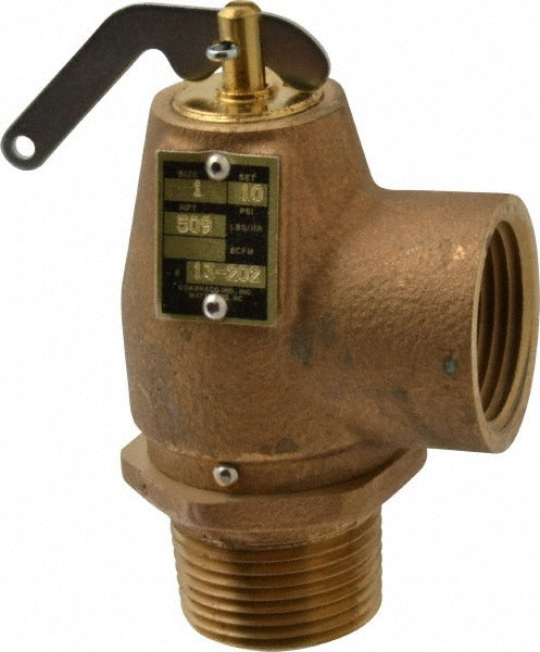APOLLO VALVES Conbraco 13-202-B10 Steam Relief Valve 1 Inch 10 Psi