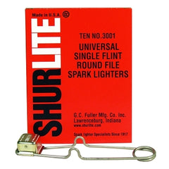 GC Fuller 3001 Shurlite Spark Lighter Universal Single-Flint Round Lighter