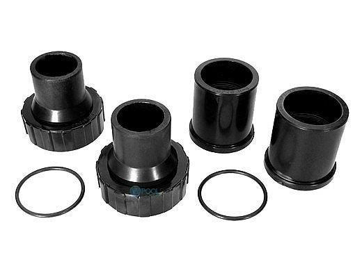 Pentair 98960311 Bulkhead Union Kit Black | Set of Two | 98960311