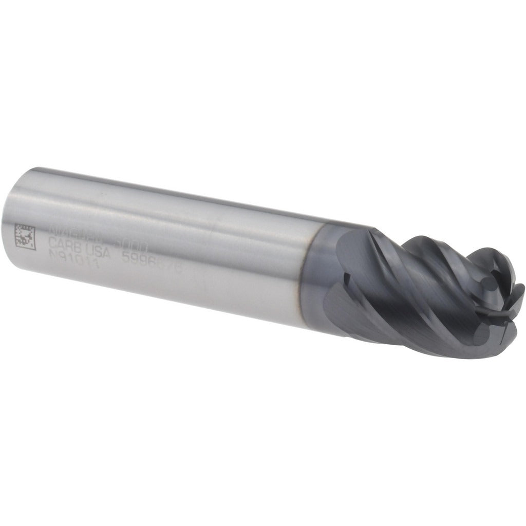 SECO TOOLS Seco 17007032 Corner Radius End Mill 0.5 in 5 Flute Altin