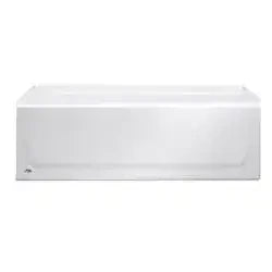 BOOTZ Bootz 3393wht 60 Inch Alcove Soaking Bathtub Left Drain