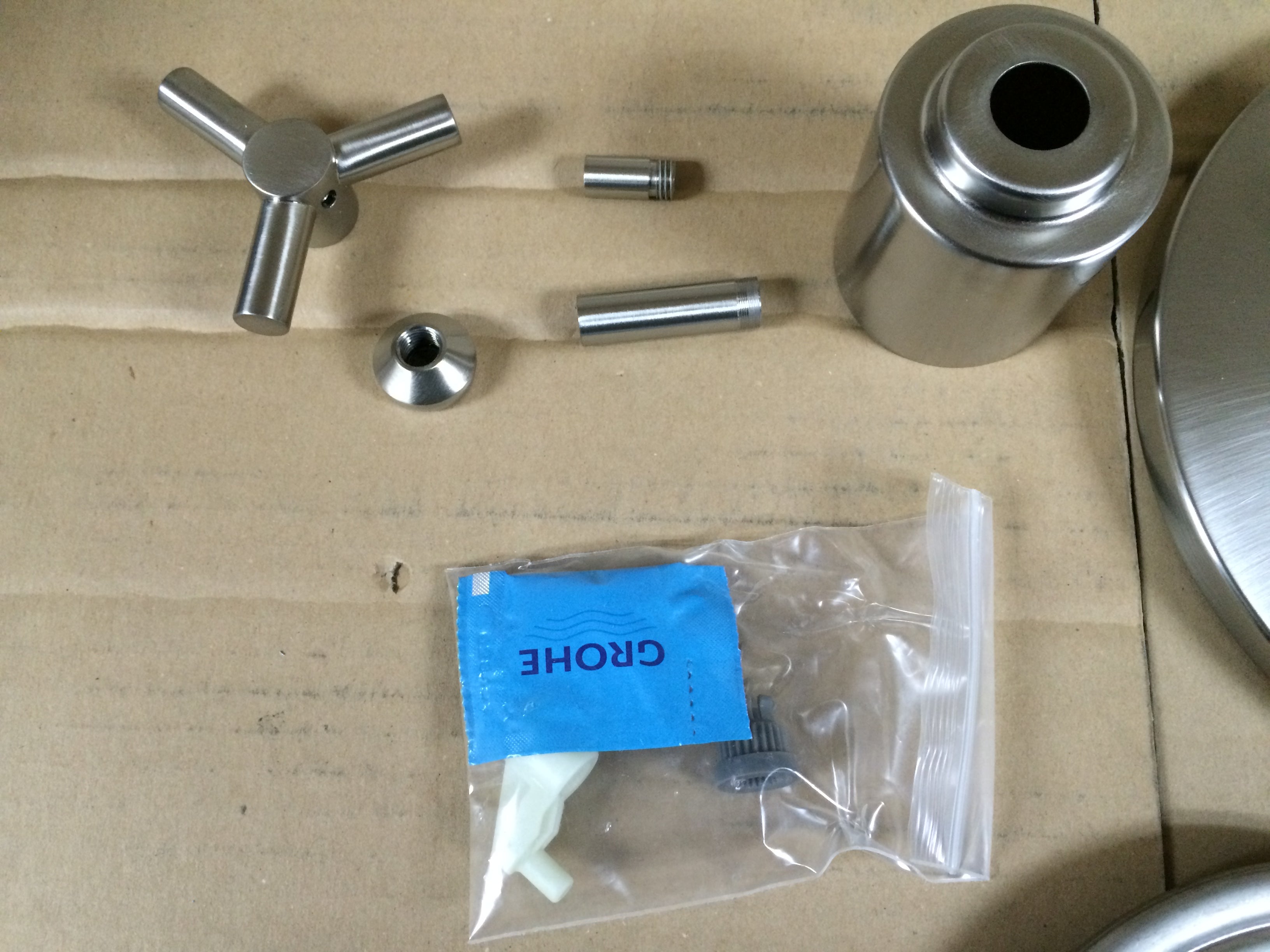 GROHE 19491EN0 Atrio Pressure Balance Diverter Valve Trim with Spoke Handle