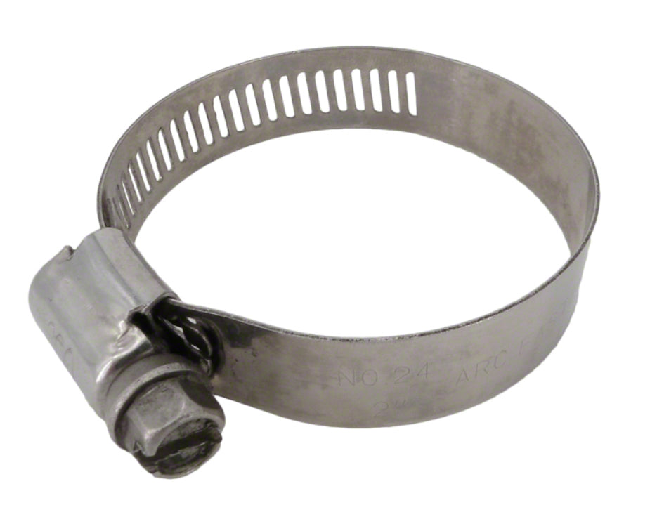 Waterway Plastics 872-0010 2 Stainless Steel Hose Clamp Half Band Clamp #28