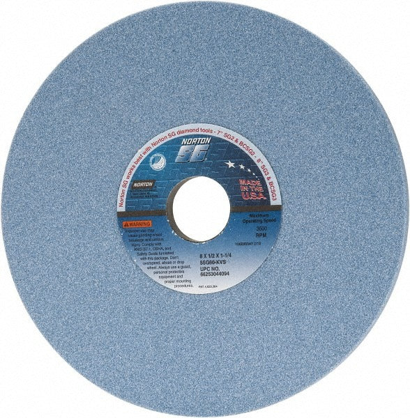 NORTON Norton 66253044094 Surface Grinding Wheel 8in 60 Grit