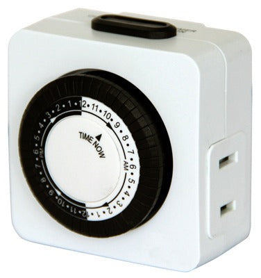 SOUTHWIRE Southwire Coleman Cable 59428TV 24-hour Mechanical Timer 15A