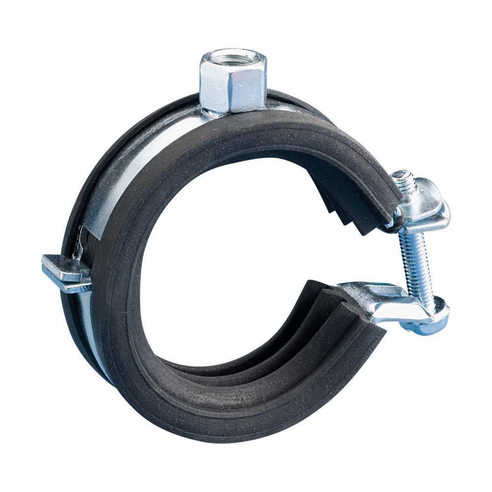 nVent CADDY 454009 Superfix 454 Series 2 in. Threaded Electrogalvanized EPDM, SBR and Steel Pipe Clamp