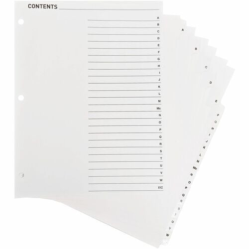 BUSINESS SOURCE Business Source BSN05858 A-z Index Dividers 25 Tab