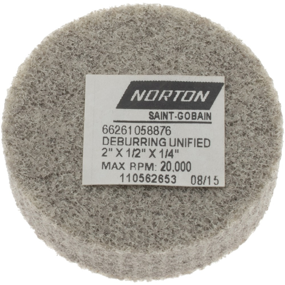 NORTON Norton 66261058876 Deburring Wheel 2in Aluminum Oxide Fine