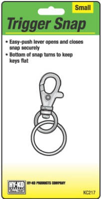 HY-KO Hy-ko Prod Co KC217 Small Trigger Snap Split Ring