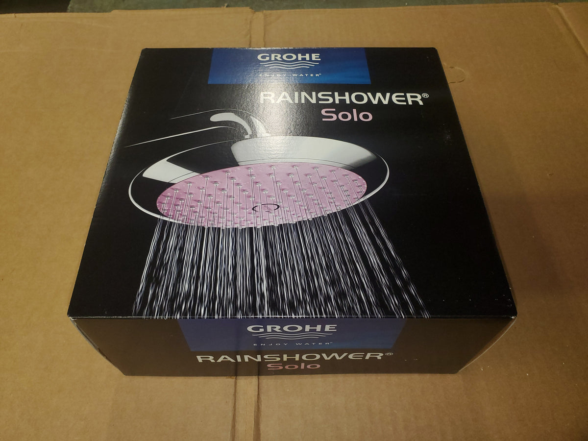 GROHE 114631 Rainshower Solo Headshower Power Chrome And Pink