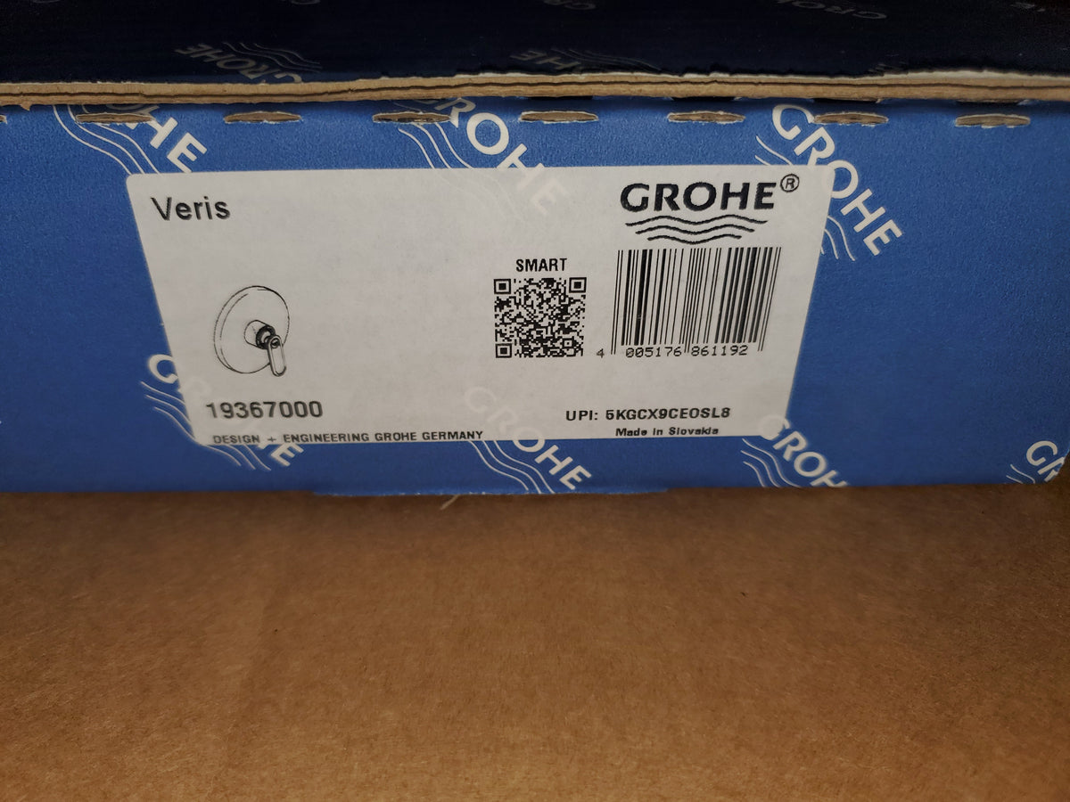 GROHE 19367000 Veris Pressure Balance Single-Handle Shower Valve Trim Kit