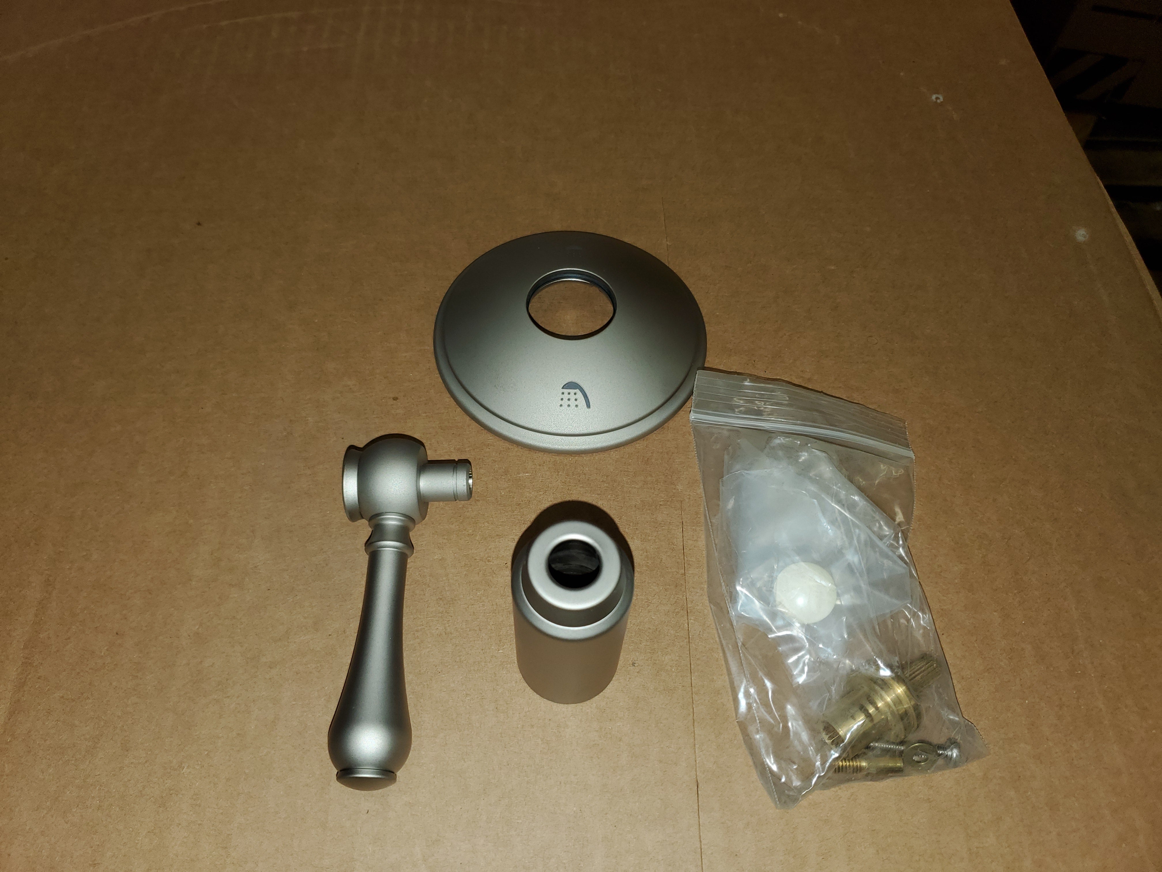 GROHE 19220AV0 3 Port Diverter Trim Lever Satin Nickel