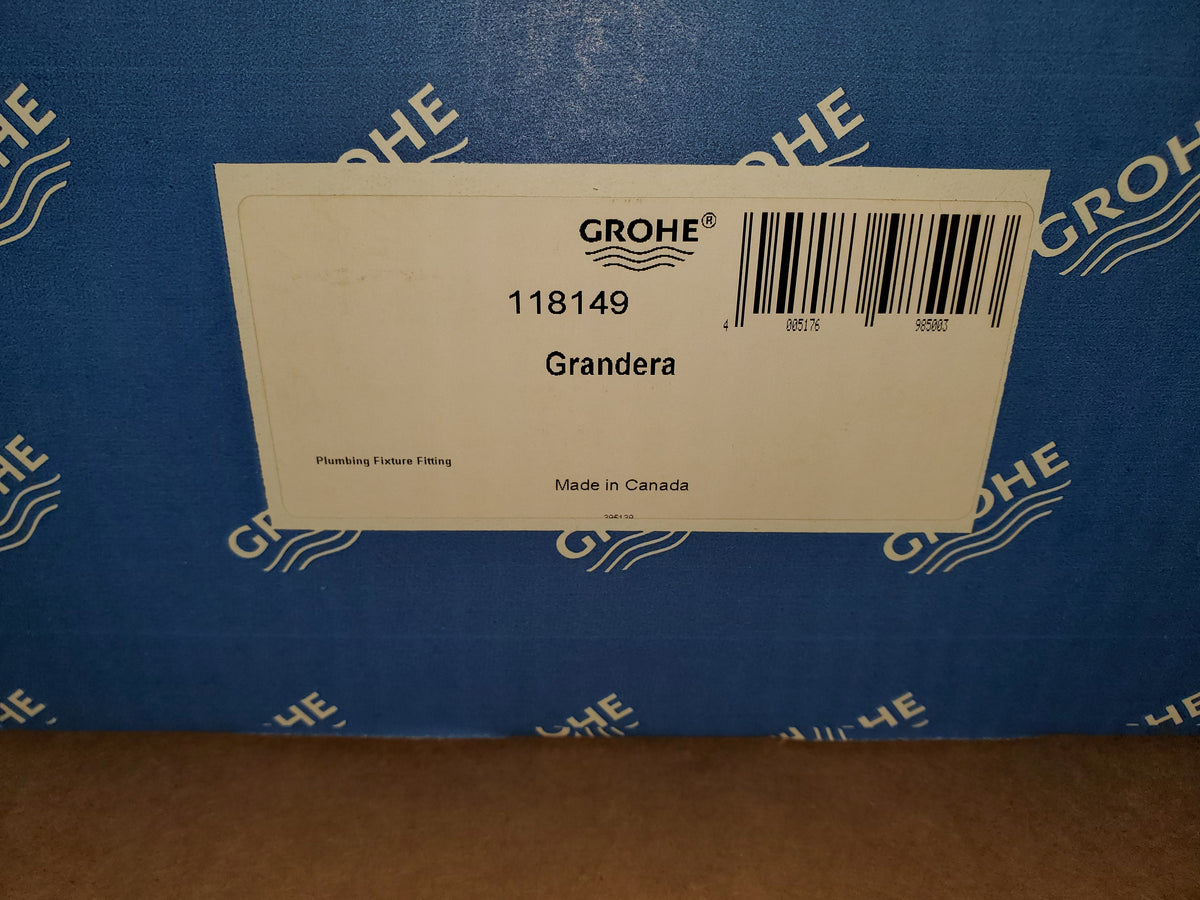 GROHE 118149 Single Function Pressure Balance Trim Control Module Brushed Nickel