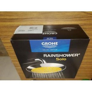 GROHE 114630 Rainshower Solo Headshower Power Chrome and Yellow