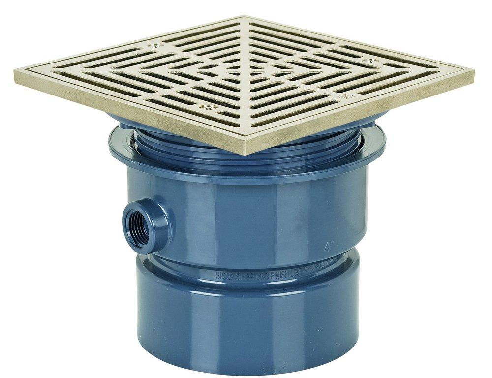 Sioux Chief 842-4PNQ 842 Series 4 in. Hub Plastic Floor Drain