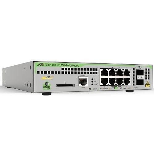 HANWHA VISION Hanwha Vision HV-GS970M/10PS-R-10 8-port Poe Switch