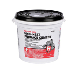 Hercules 35515 Regular Body High Heat Furnace Cement, 1/2 Gallon Bucket