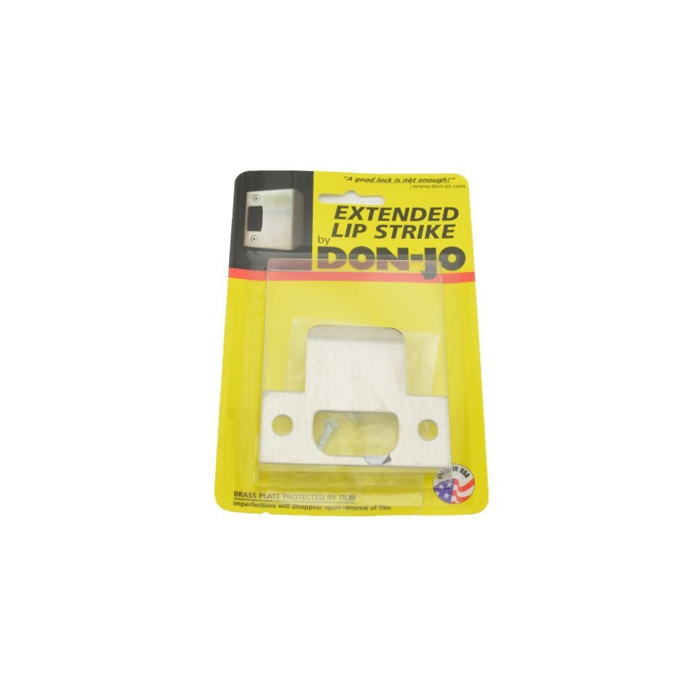 DON-JO Don-jo ETS175630 T Strike Extended Lip Satin Stainless Steel