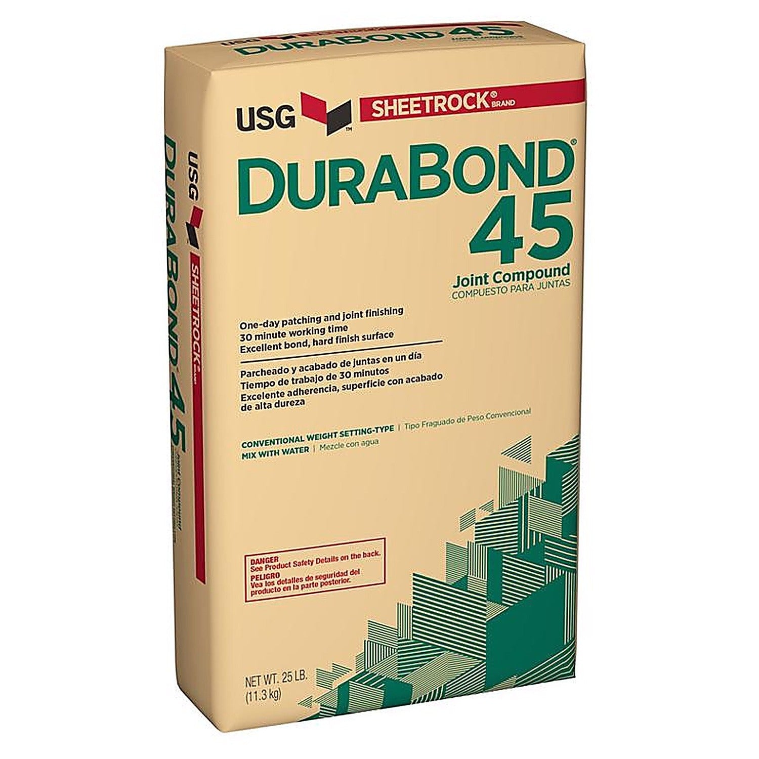 USG Usg 381110 Sheetrock Durabond 45 Joint Compound 25 lb