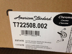 American Standard T722508.002 Estate Water Saving Pressure Balance Bath/Shower Trim Kit