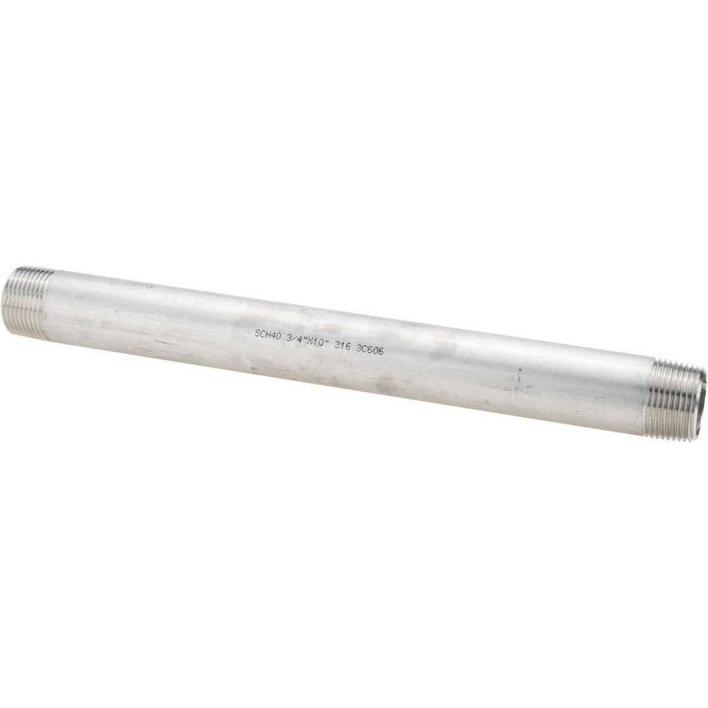 VALUE COLLECTION Value Collection 6BN3/4X10 Ss Pipe Nipple Sch 40 Npt
