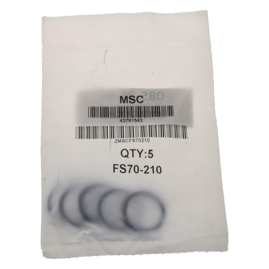 VALUE COLLECTION Value Collection ZMSCFS210 Fluorosilicone O-ring Dash 210 5pk