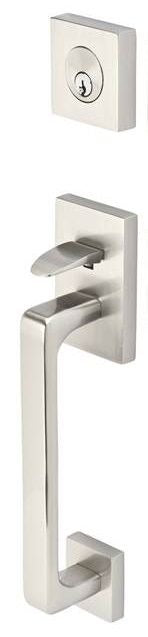 EMTEK Emtek 4820ROUUS15 Single Cylinder Handleset Satin Nickel