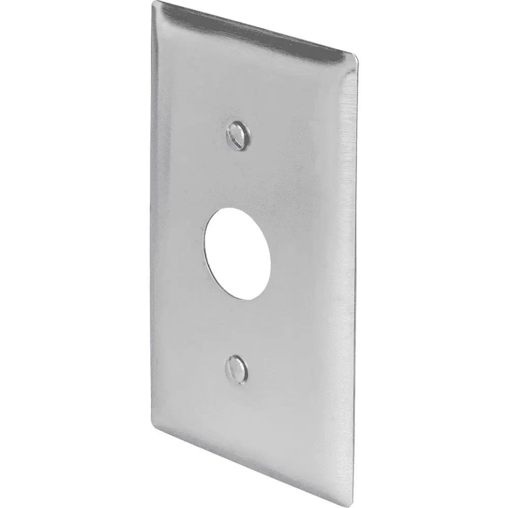 PASS & SEYMOUR Pass & Seymour SS717 KL Series Locking Switch Wall Plate Single-Gang (Pack of 1) 0219-6243