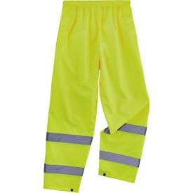 ERGODYNE Ergodyne 25343 Glowear 8916 Class E Hi-vis Rain Pants