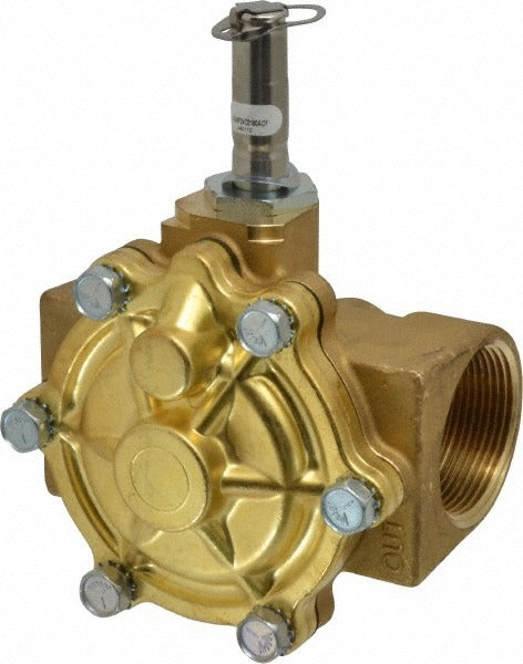 PARKER Parker 24F24O2180ACF 2-way Solenoid Valve 1-1/2 in Npt