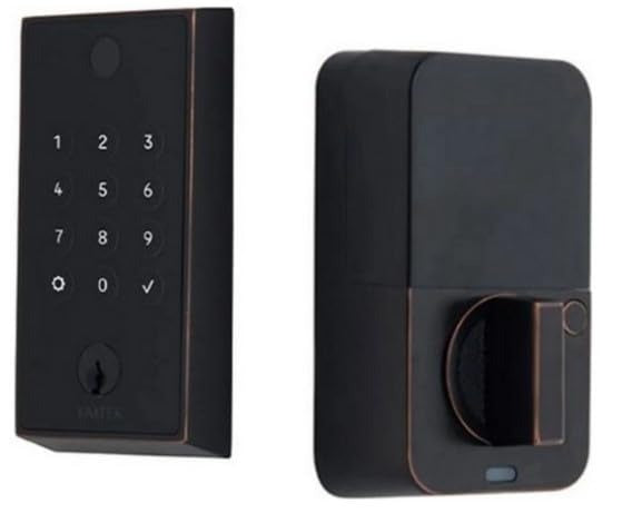 EMTEK Emtek EMP23231US10B Fingerprint Deadbolt Bluetooth Wifi
