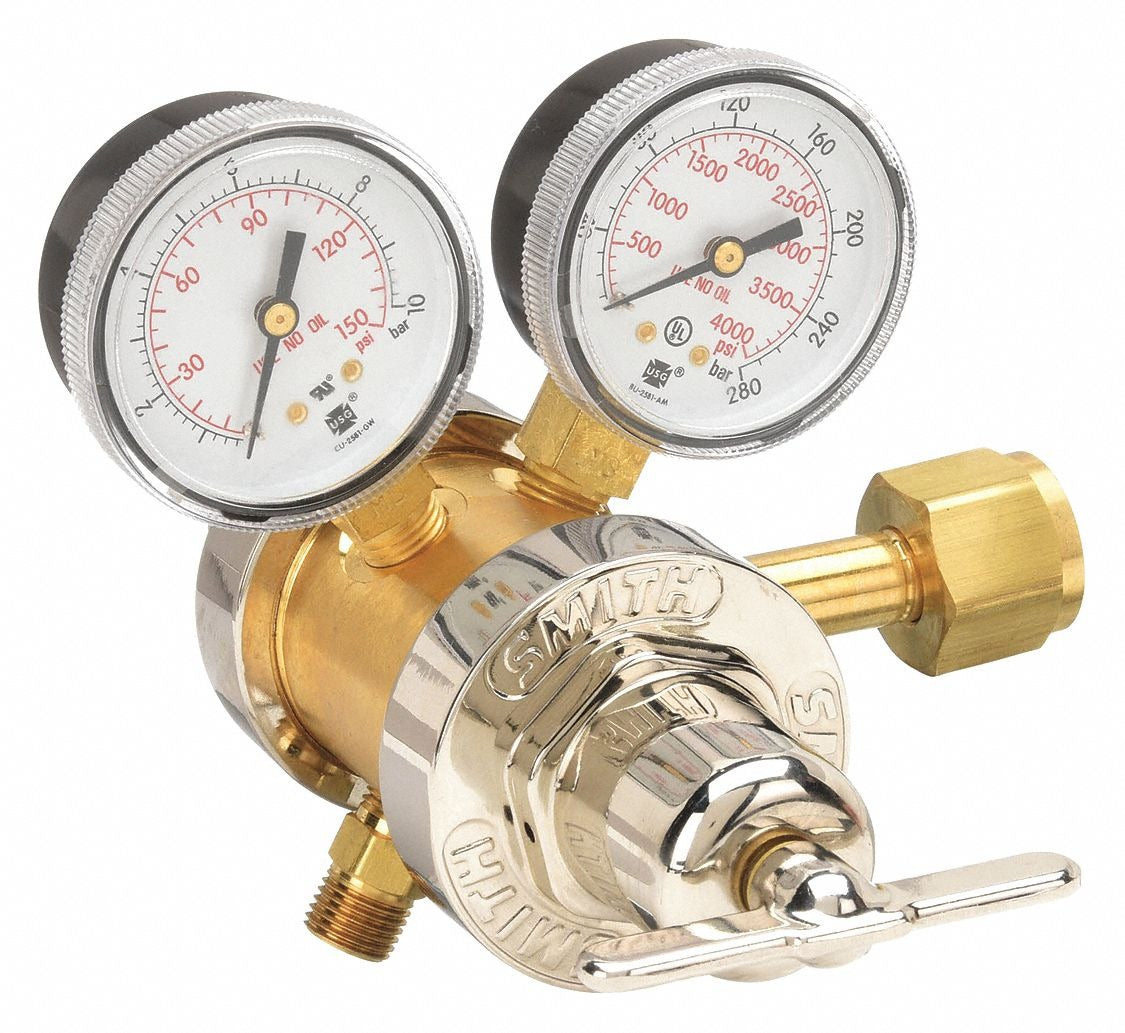 SMITH EQUIPMENT Smith Equipment 35-125-540 Two Stage Oxygen Regulator (2 in Gauge)