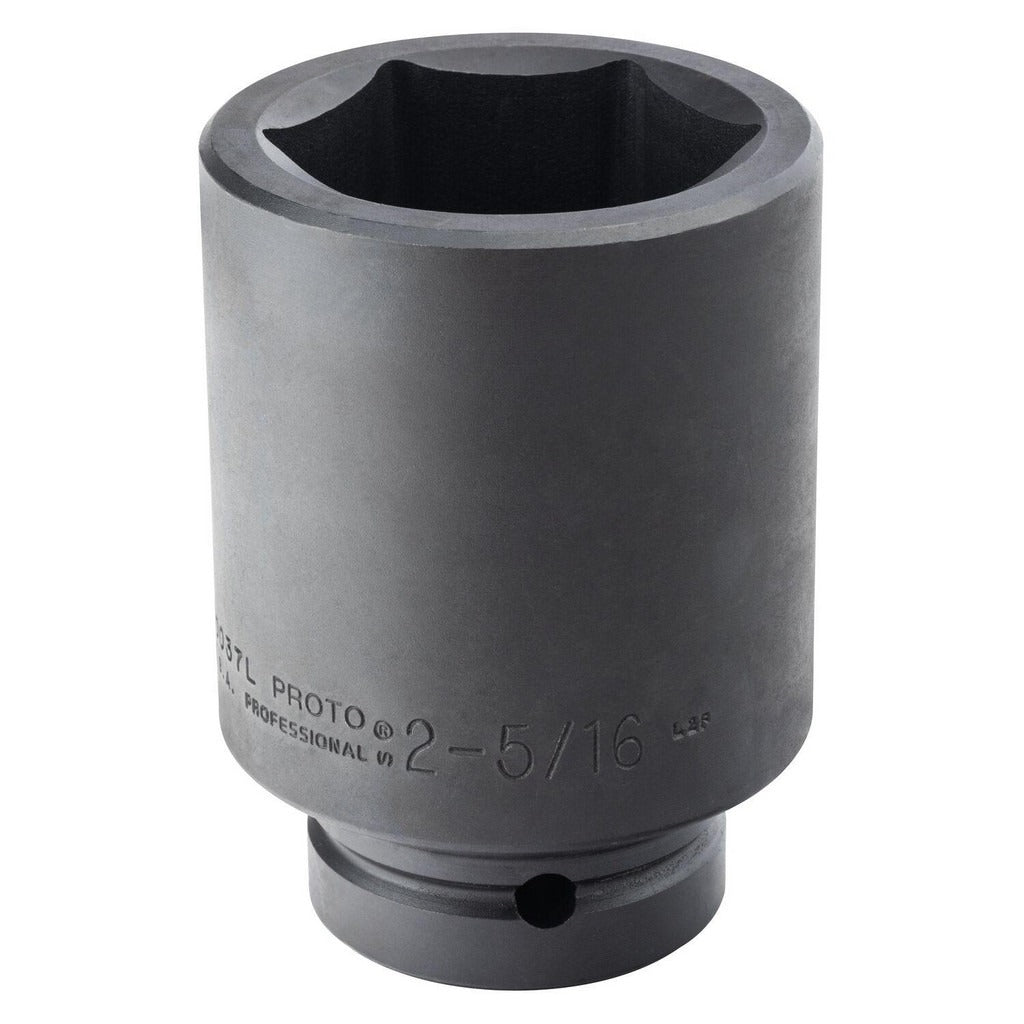 PROTO Proto J10037L Impact Socket 1 in Drive 2-5/16 in 6-point