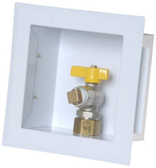 Omega Flex FGP-WBTM-750 Metal Wallbox with Valve 3/4 Stainless Steel Replacement MPN