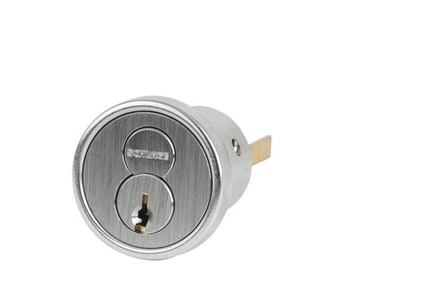 SCHLAGE Schlage Commercial 20057C123626 Lfic Rim Cylinder C123 Satin Chrome