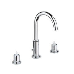 GROHE 2006900A 8-Inch Chrome Widespread 2-Handle L-Size Bathroom Faucet 1.2 GPM