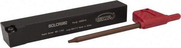 HERTEL Hertel 1000016 Rh Sclc Neutral Rake Indexable Turning Toolholder