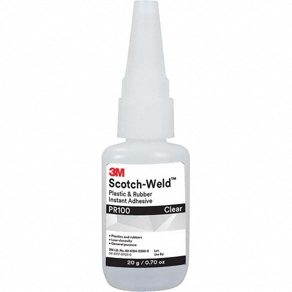 3M 3M Scotch-weld 7100039259 Adhesive 0.7 Oz Clear