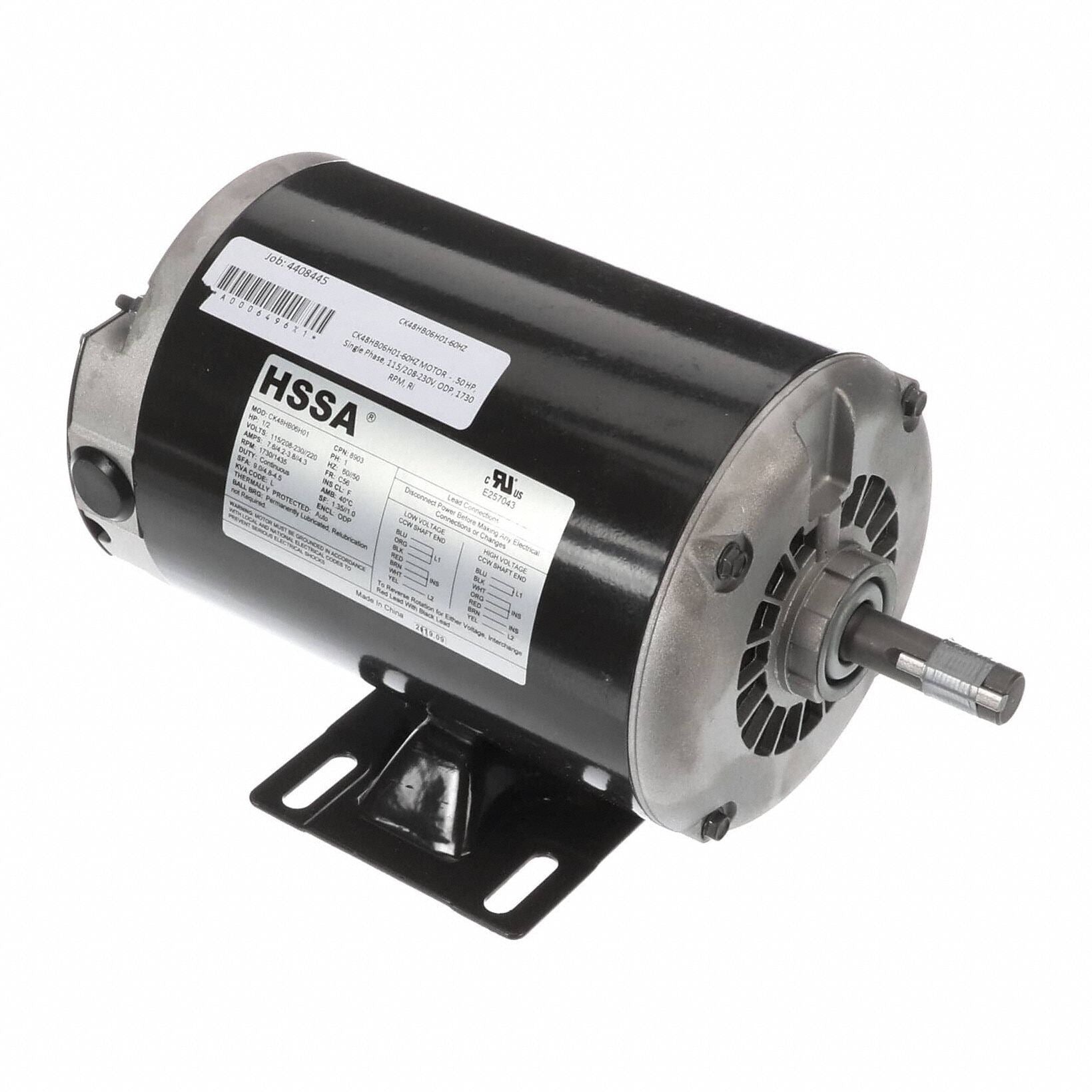 CAPTIVEAIRE Captiveaire CK48HB06H01-60HZ 1/2 Horsepower Motor (Each) 8043305