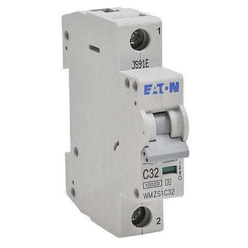 EATON Eaton WMZS1C32 Supplementary Protector 277/480 VAC (1 Pole) FAZ-C32-1-SP