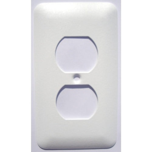 MULBERRY METAL PRODUCTS Mulberry Metal Products 75101 1-Gang Duplex Princess Wallplate (5 in x 2.75 in)