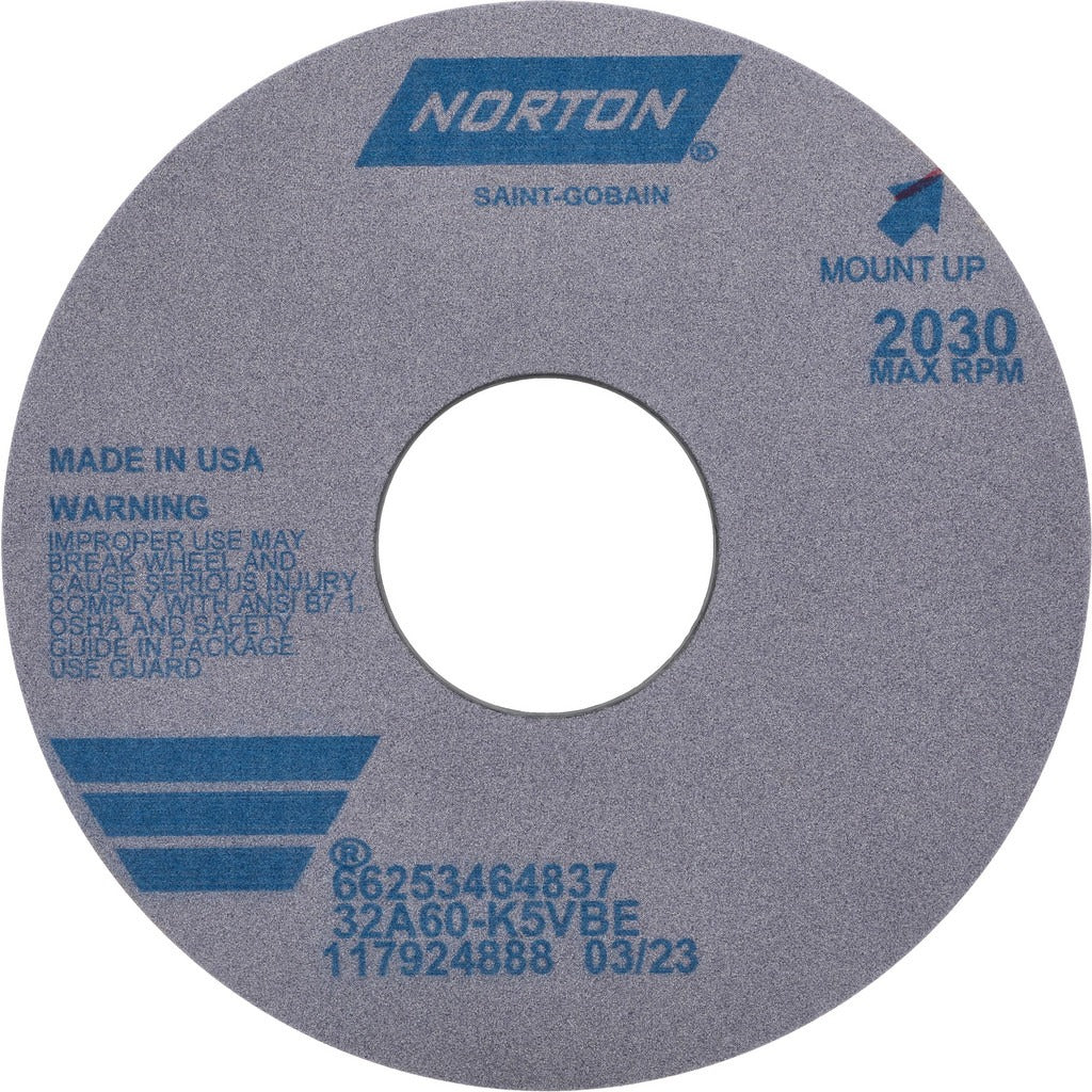 NORTON Norton 66253464837 Grinding Wheel 16in Aluminum Oxide 60 Grit