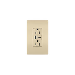 Pass & Seymour R26USBACI Combination USB Charger & Duplex Receptacle Device