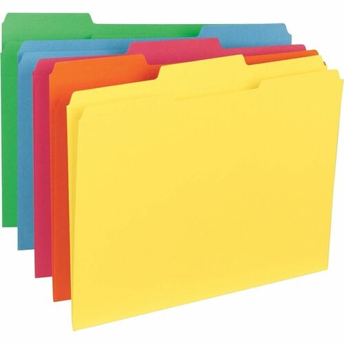BUSINESS SOURCE Business Source BSN21274 File Folders 1/3-cut Letter Box 100