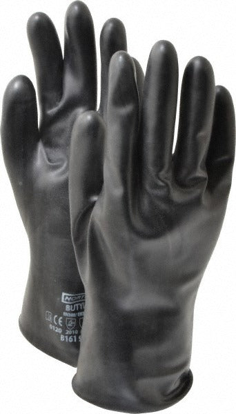 NORTH SAFETY North B161/9 Chemical Resistant Gloves Large Butyl