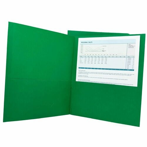 SPARCO Sparco SPR78545 Two-pocket Portfolio Folder 25 Pack