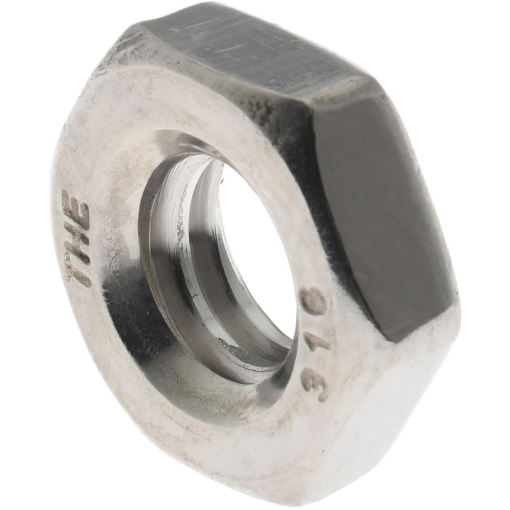VALUE COLLECTION Value Collection V70006PR 1/4-20 Jam Nut 316 Stainless Steel
